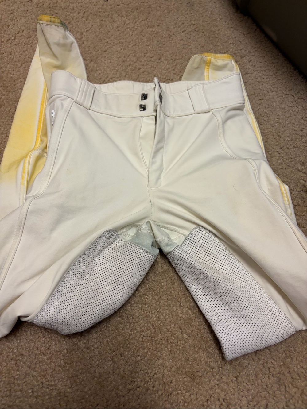 Fits PerforMax full seat white breeches, medium